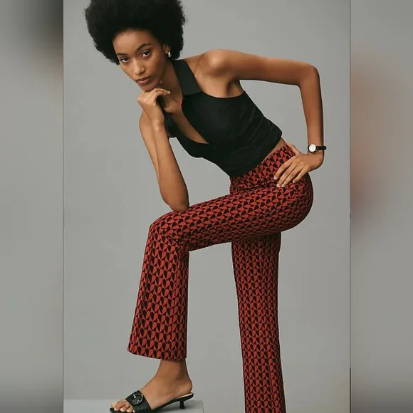 The Margot Kick-Flare Cropped Pants by Maeve - Picture 4 of 5